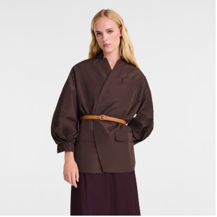 LONGCHAMP ARCHIVE CEINTURE FEMME CAJOU