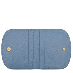 LONGCHAMP LE PLIAGE ÉPURE PORTE-CARTES ARDOISE