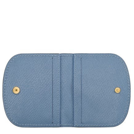 LONGCHAMP LE PLIAGE ÉPURE PORTE-CARTES ARDOISE