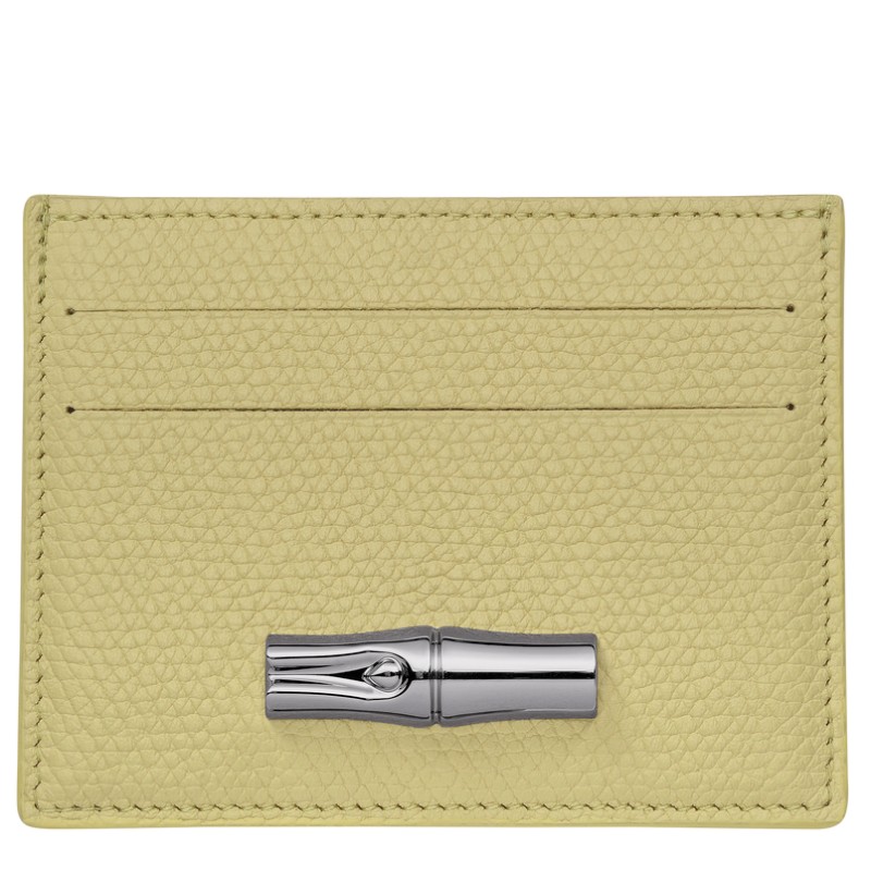 LONGCHAMP ROSEAU PORTE-CARTES PISTACHE LONGCHAMP ROSEAU PORTE-CARTES PISTACHE