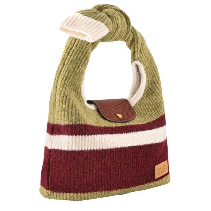 LONGCHAMP LE PLIAGE COCOCONING SAC PORTÉ ÉPAULE PITACHE/BORDEAUX