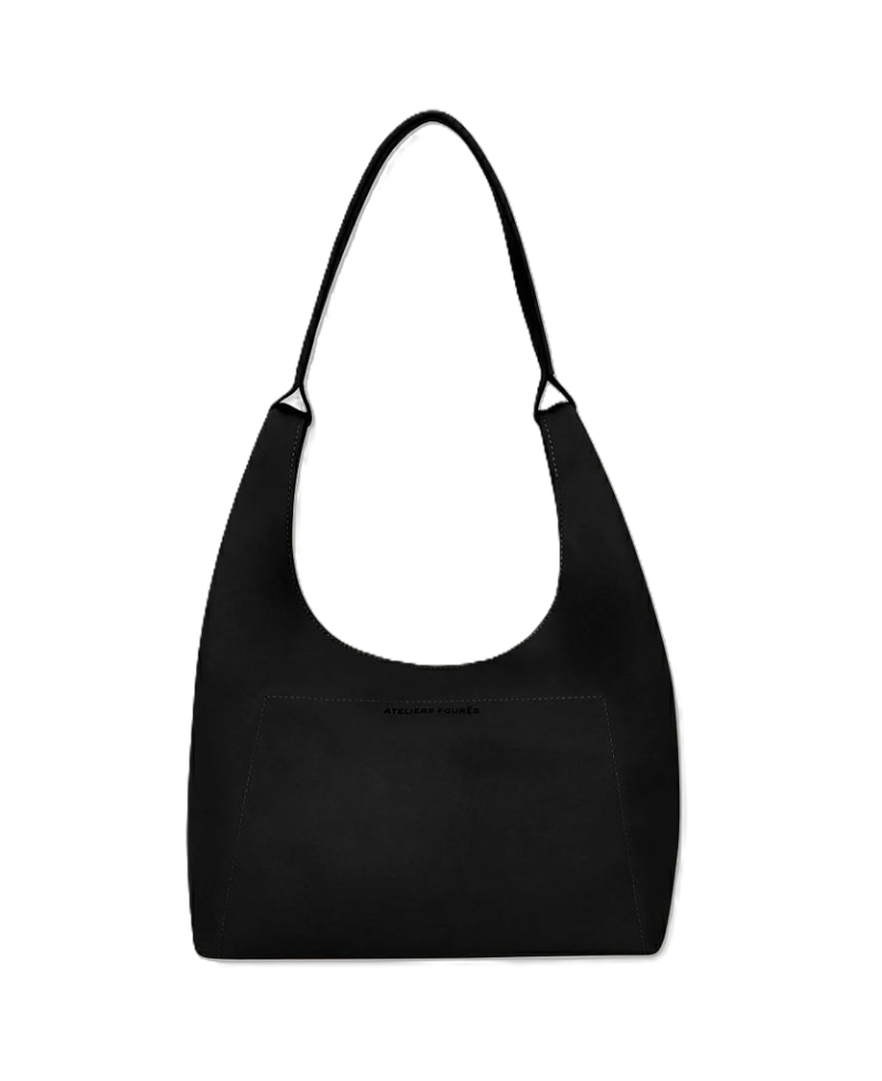 SAC SOUPLE PORTÉ ÉPAULE AMAZONE NOIR FOURÉS SAC SOUPLE PORTÉ ÉPAULE AMAZONE NOIR FOURÉS