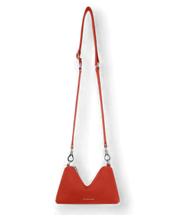 SAC PORTÉ CROISÉ ILIADE MINI ORANGE CONFITE FOURÉS