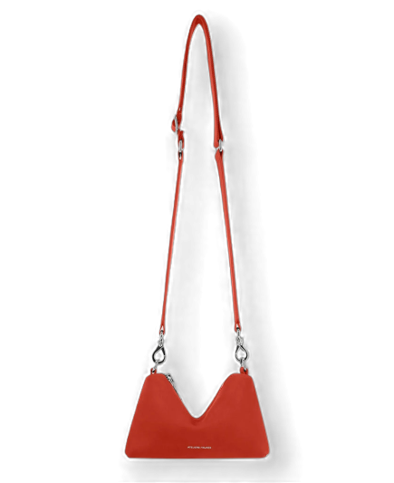 SAC PORTÉ CROISÉ ILIADE MINI ORANGE CONFITE FOURÉS