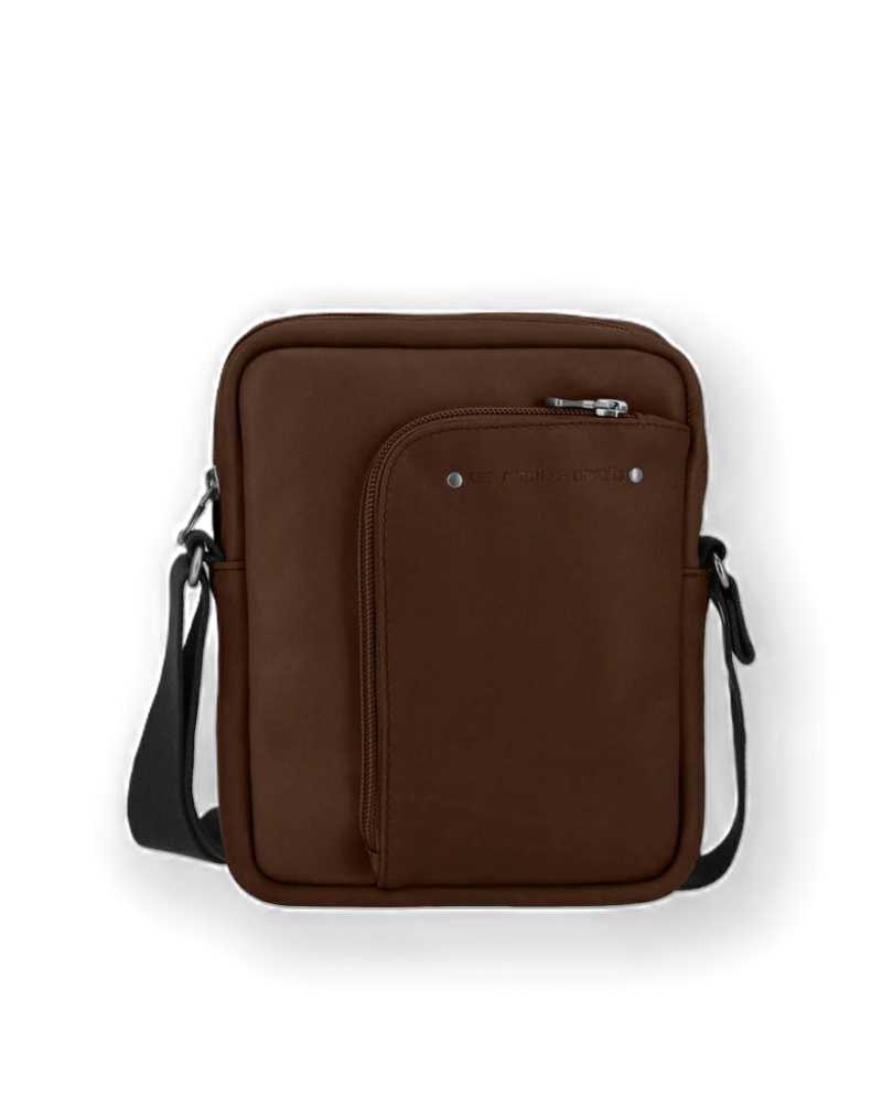 SACOCHE NÉRÉE BAROUDEUR COGNAC FOURÉS SACOCHE NÉRÉE BAROUDEUR COGNAC FOURÉS