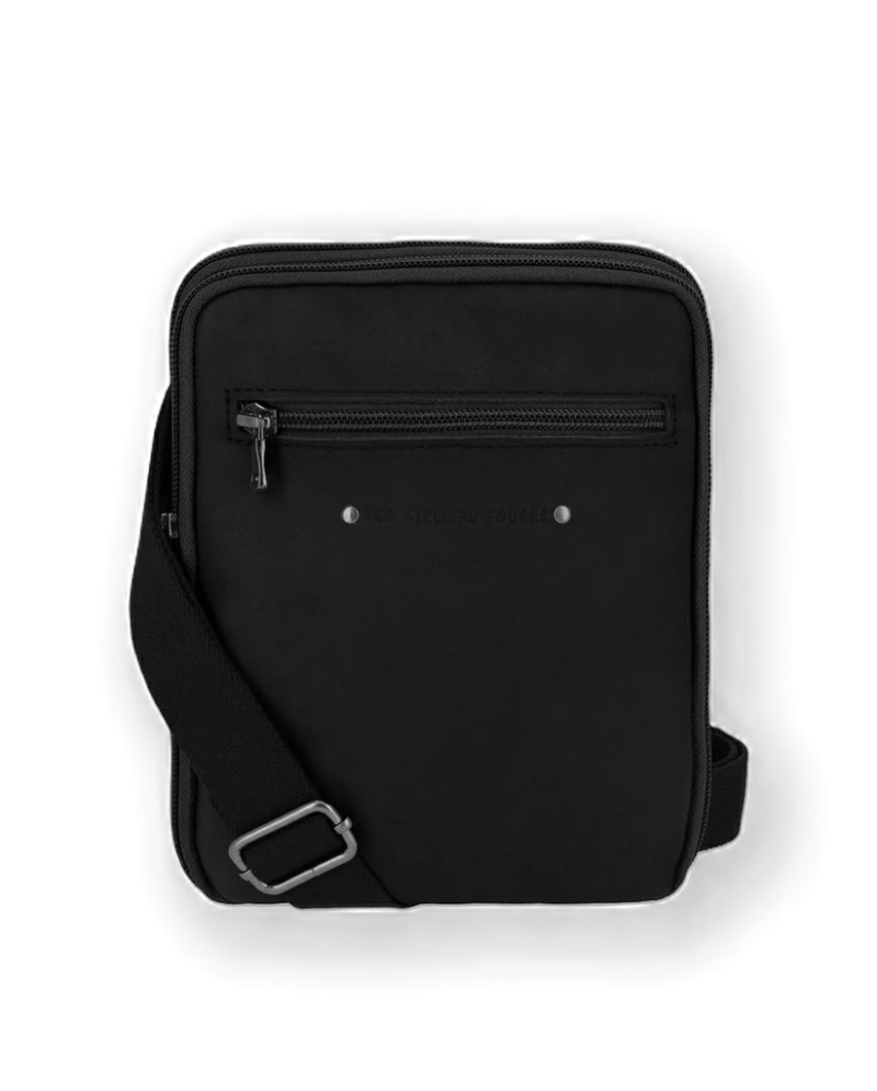 SACOCHE ORGANISÉE DAMASÈNE BAROUDEUR NOIR FOURÉS SACOCHE ORGANISÉE DAMASÈNE BAROUDEUR NOIR FOURÉS