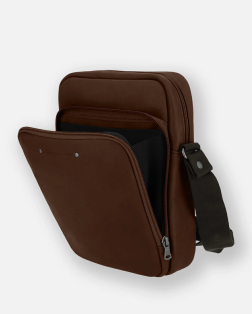 GRANDE SACOCHE PÉLOPS BAROUDEUR COGNAC FOURÉS