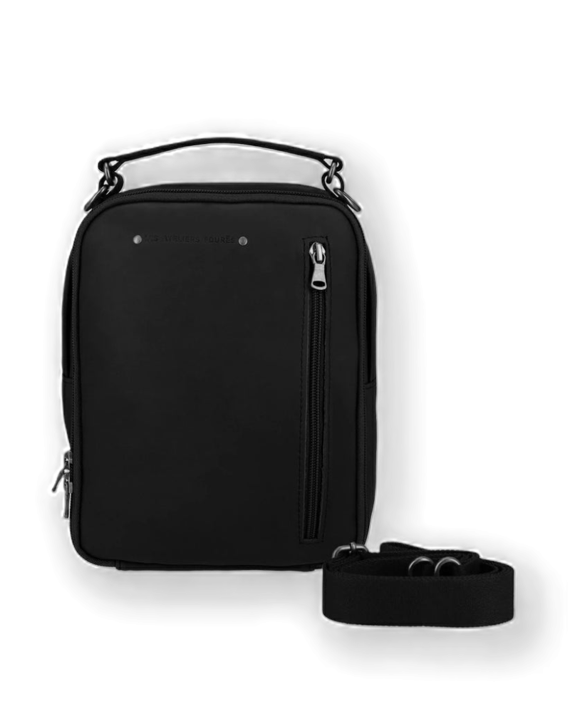 GRANDE SACOCHE AVEC POIGNÉE THÉSÉE BAROUDEUR NOIR FOURÉS GRANDE SACOCHE AVEC POIGNÉE THÉSÉE BAROUDEUR NOIR FOURÉS