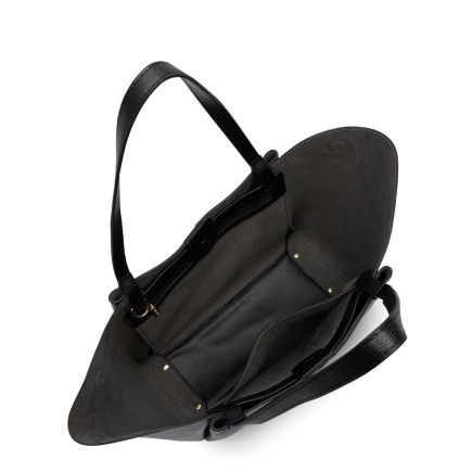 GRAND SAC CABAS ÉPAULE SIERRA HAUS NOIR LANCASTER