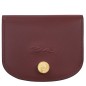 LONGCHAMP LE PLIAGE ÉPURE TIMELESS PORTE-CARTES BORDEAUX