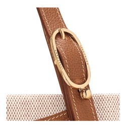 LONGCHAMP COMPLICE TOILE SAC CABAS CARAMEL