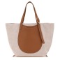 LONGCHAMP COMPLICE TOILE SAC CABAS CARAMEL