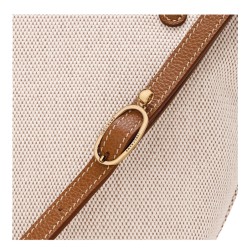 LONGCHAMP COMPLICE TOILE SAC BANDOULIÈRE CARAMEL