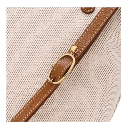 LONGCHAMP COMPLICE TOILE SAC BANDOULIÈRE CARAMEL