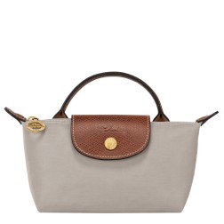 LONGCHAMP LE PLIAGE ORIGINAL TROUSSE COSMÉTIQUE AVEC POIGNÉE GALET
