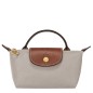LONGCHAMP LE PLIAGE ORIGINAL TROUSSE COSMÉTIQUE AVEC POIGNÉE GALET
