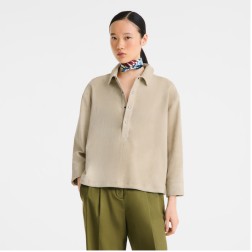 CARRÉ DE SOIE 50CM LONGCHAMP CATCH THE PARASIAN WAVES BORDEAUX