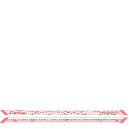 BANDEAU RUBANS LONGCHAMP CREVETTE