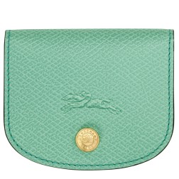 LONGCHAMP LE PLIAGE ÉPURE PORTE-CARTES MENTHE