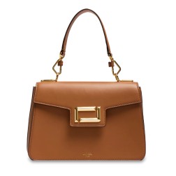 SAC PORTÉ MAIN M ANGÈLE DE LANCEL CAMEL