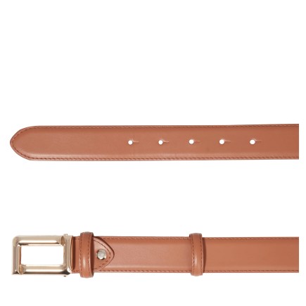 CEINTURE MIXTE ANGÉLE DE LANCEL CAMEL