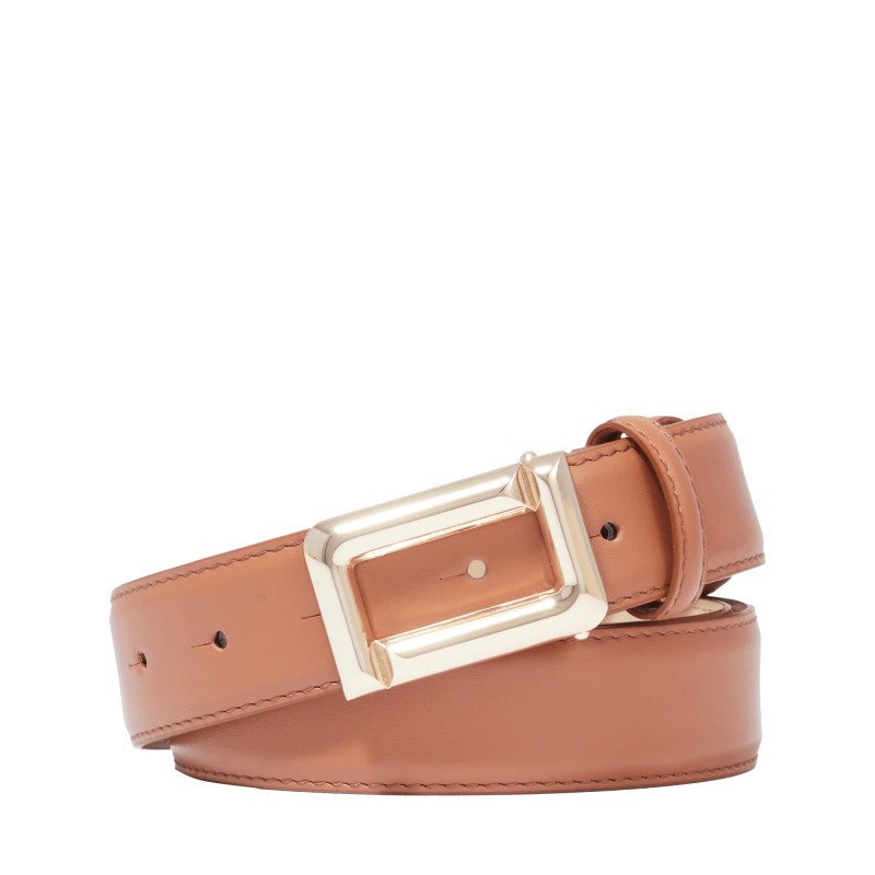 CEINTURE MIXTE ANGÉLE DE LANCEL CAMEL
