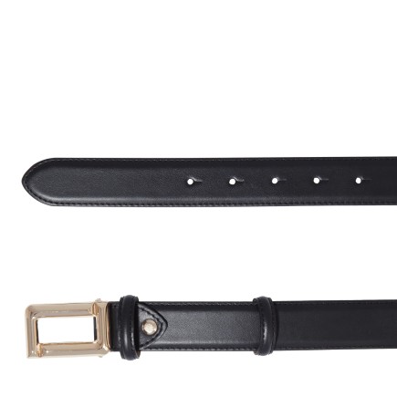 CEINTURE MIXTE ANGÉLE DE LANCEL NOIR
