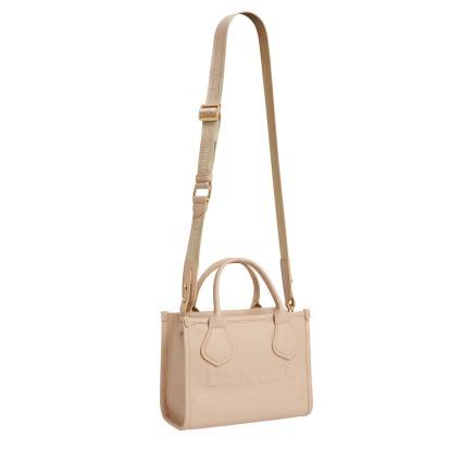 SAC CABAS ZIPPÉ S JOUR DE LANCEL CAPPUCCINO