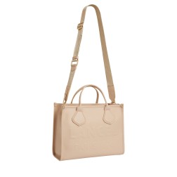 SAC CABAS ZIPPÉ M JOUR DE LANCEL CAPPUCCINO