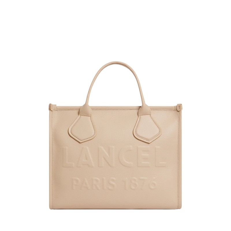 SAC CABAS ZIPPÉ M JOUR DE LANCEL CAPPUCCINO