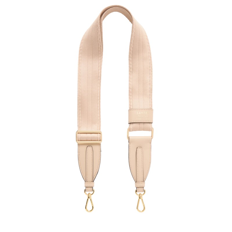 BCBG DE LANCEL BANDOULIÈRE RÉGLABLE CAPPUCCINO