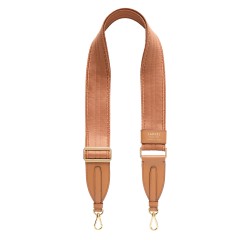 BCBG DE LANCEL BANDOULIÈRE RÉGLABLE CAMEL