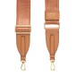 BCBG DE LANCEL BANDOULIÈRE RÉGLABLE CAMEL