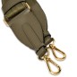 BCBG DE LANCEL BANDOULIÈRE RÉGLABLE KAKI FONCÉ