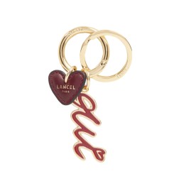 PORTE-CLÉS "OUI" SAINT VALENTINE NEW ROUGE LANCEL