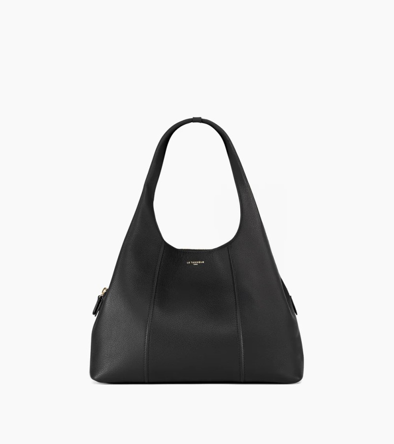 MOYEN SAC À MAIN JULIETTE NOIR LE TANNEUR MOYEN SAC À MAIN JULIETTE NOIR LE TANNEUR