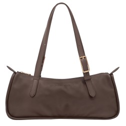 LONGCHAMP LOOONG SAC PORTÉ ÉPAULE MOKA