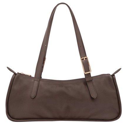 LONGCHAMP LOOONG SAC PORTÉ ÉPAULE MOKA