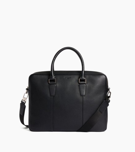 PORTE DOCUMENTS 15" MARCEAU NOIR LE TANNEUR