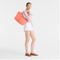 LONGCHAMP LE ROSEAU TOILE SAC CABAS L SUNSET