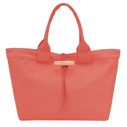LONGCHAMP LE ROSEAU TOILE SAC CABAS L SUNSET