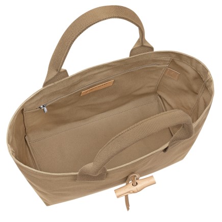 LONGCHAMP LE ROSEAU TOILE SAC CABAS L DÉSERT