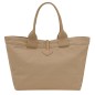 LONGCHAMP LE ROSEAU TOILE SAC CABAS L DÉSERT