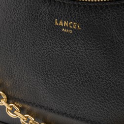 SAC ZIPPÉ M DOUBLE PORTÉ CROISETTE DE LANCEL NOIR