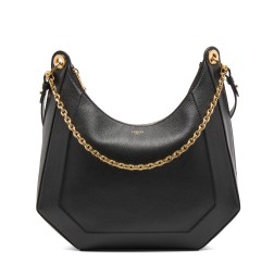 SAC ZIPPÉ L DOUBLE PORTÉ CROISETTE  DE LANCEL NOIR