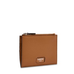 PORTE CARTES ZIPPÉ NINON CAMEL LANCEL