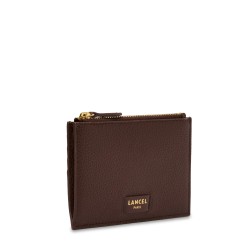 PORTE CARTES ZIPPÉ NINON NOIX DE COCO LANCEL