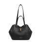 SAC CABAS ÉPAULE MILANO HORIZON NOIR LANCASTER