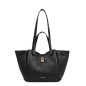 SAC CABAS ÉPAULE MILANO HORIZON NOIR LANCASTER