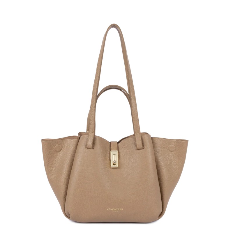 SAC CABAS ÉPAULE MILANO HORIZON SABLE LANCASTER